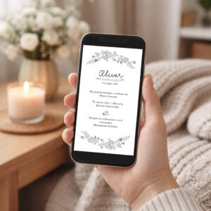 INVITACIÓN DIGITAL DE COMUNIÓN ARCO MARINERO ENEKO