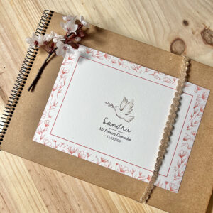 LIBRO DE FIRMAS COMUNIÓN TAPIZ SANDRA