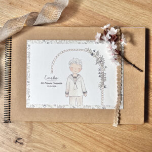 LIBRO DE FIRMAS COMUNIÓN MARINERO ENEKO